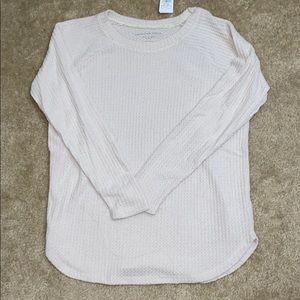 American Eagle Waffle Knit Sweater